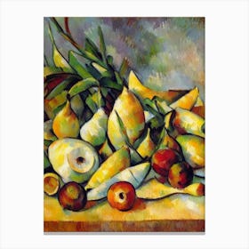 Bamboo Shoots Cezanne Style vegetable Canvas Print