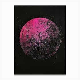 Pink Moon Canvas Print