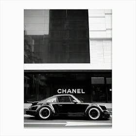 Vintage Car Luxury Fashion Chanel Canvas Print