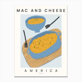 Mac N Cheese Canvas Print