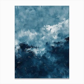 Blue Sea Canvas Print Canvas Print