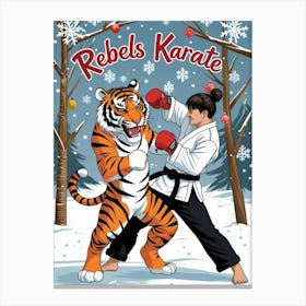 Rebels Karate Stampe su tela