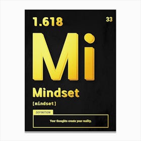 Mimindmindst 1 Canvas Print