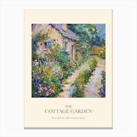 Bloom Ballet Cottage Garden Poster 3 Canvas Print