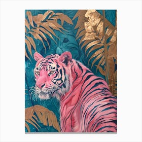 Pink Tiger Canvas Print