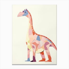 Nursery Dinosaur Art Parasaurolophus 6 Canvas Print