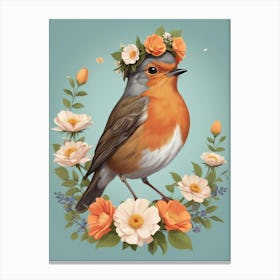 Robin 6 Canvas Print