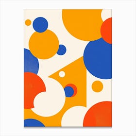 Abstract Circles 3 Canvas Print