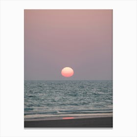 Sunset in Cadiz, Spain Canvas Print