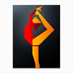 Acrobatic Gymnastics 1 Canvas Print