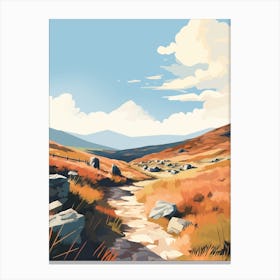 The Kerry Way Ireland 1 Hiking Trail Landscape Canvas Print