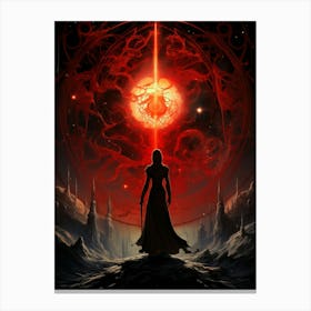 Abyss Hell Land Canvas Print