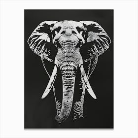 Elephant Tusks Canvas Print