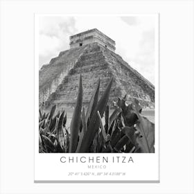 Chichen Itza Yucatan Mexico Canvas Print