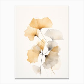 Ginkgo Leaves 5 Canvas Print