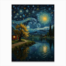 Starry Night 45 Canvas Print