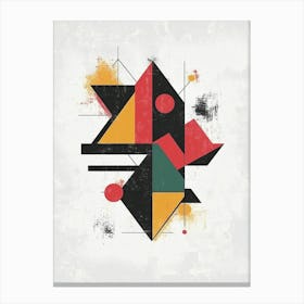 Abstract Geometric Pattern 4 Canvas Print