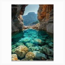 Jordan Canyon Canvas Print