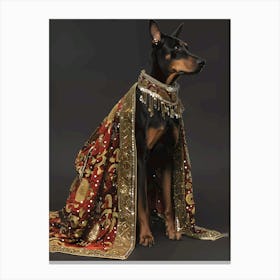 Doberman Canvas Print