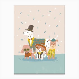 Cool Dogs Canvas Print