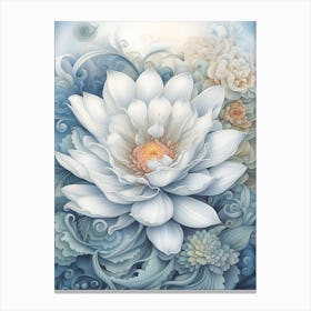 Lotus Flower 1 Canvas Print