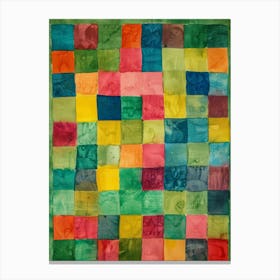 Squares 17 Canvas Print