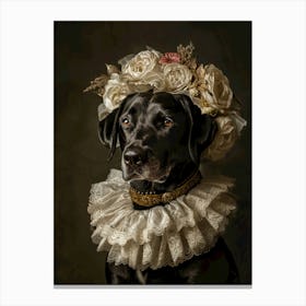 Victorian Dog 1 Canvas Print