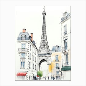 Paris Canvas Print 1 Canvas Print