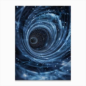 Black Hole 18 Canvas Print