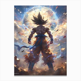 Super Saiyan Goku Dragon Ball Z Canvas Print