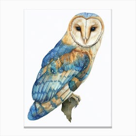 Owl Pastel Watercolour 3 Lienzo