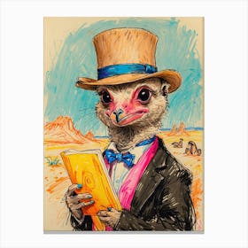 Meerkat 2 Canvas Print