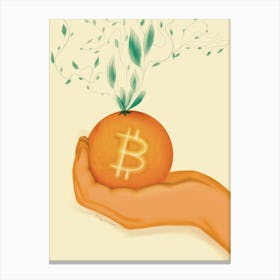 Bitcoin is Freedom Canvas Print