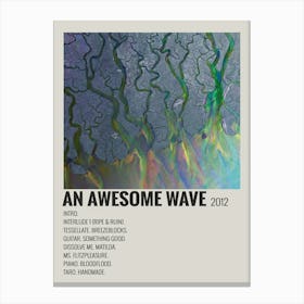 An Awesome Wave 2012 Poster Canvas Print