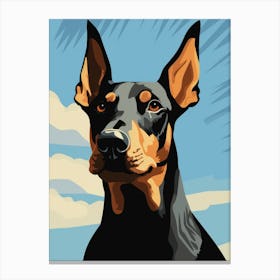 Doberman Pinscher 5 Canvas Print