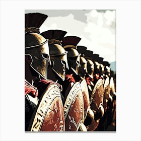 Spartan Warriors movie Canvas Print