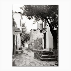 Bodrum, Turkey, Photography In Black And White 3 Canvas Print