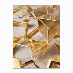 Gold And Diamonds Canvas Print