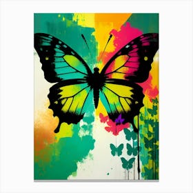 Colorful Butterfly 50 Canvas Print