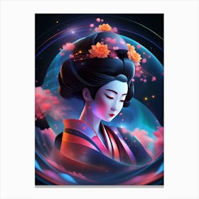 Geisha 65 Canvas Print