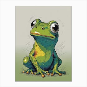 Frog! 8 Canvas Print
