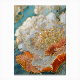 Japanese Embroidery Canvas Print