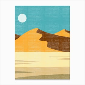 Desert Landscape 7 Canvas Print