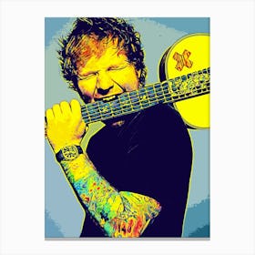 Ed Sheeran 5 Canvas Print