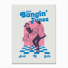 Arctic Monkeys - Just Bangin Tunes And Dj Sets Canvas Print