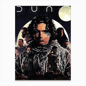 dune movie 14 Canvas Print