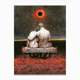 'The Eclipse' Canvas Print