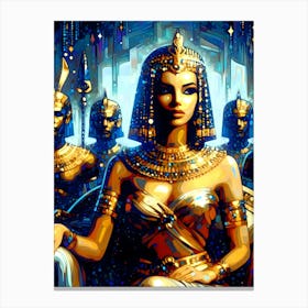 Cleopatra Portrait Artwork 142 Canvas Print