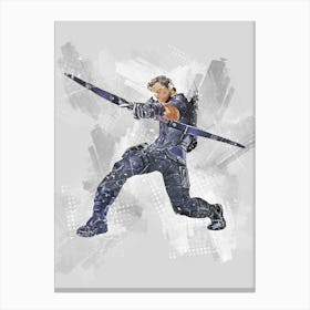 Hawkeye Civil War Canvas Print