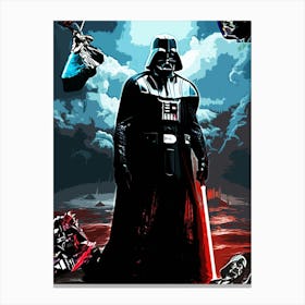 Star Wars movie Darth Vader 1 Canvas Print
